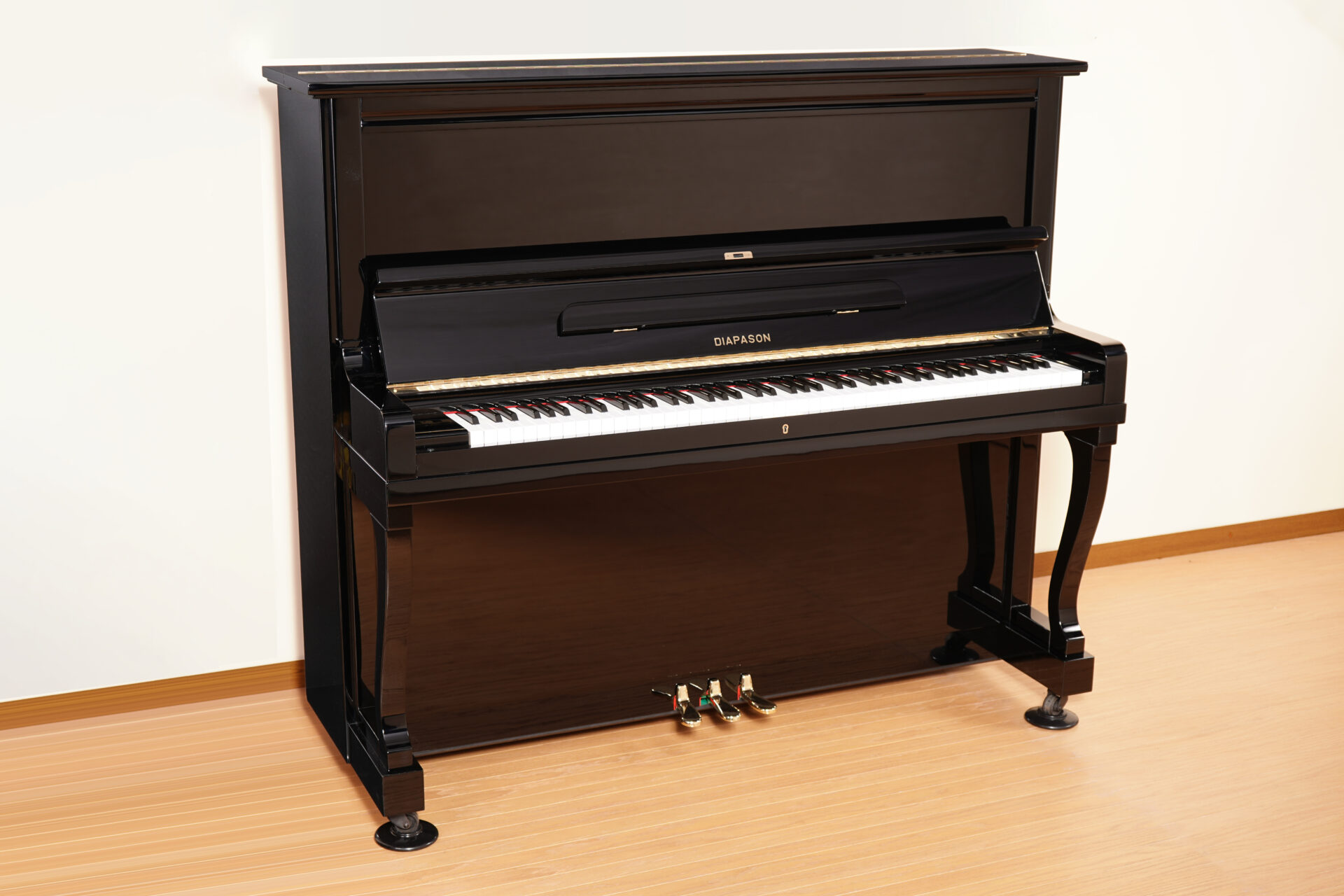 DIAPASON アップライトピアノ　焦茶 DIAPASON ディアパソン 色:ダークブラウン - オワリヤ楽器