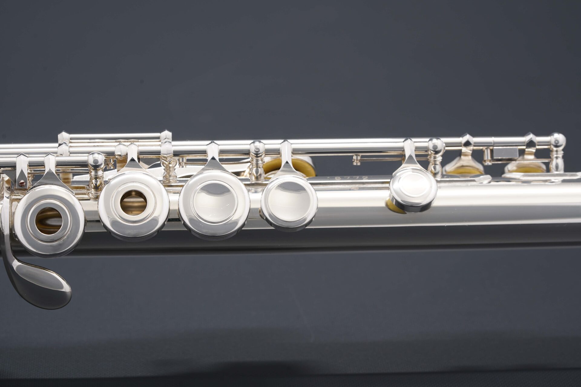 ヤマハフルート ハンドメイド 881DRH 総銀製 抱き締め 